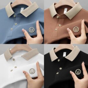 High quality short sleeve men's POLO T-shirt